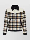 Dsquared2 Dsquared Men Embroidered Flannel Western Bomber Jacket In Multi