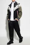 Dsquared2 Men's Western Fringe Varsity Bomber Jacket In Multicolour