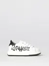 Dsquared2 Logo-embossed Sneakers In White