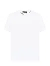 Dsquared2 Regular Crew Neck Embroidered Detail Short Sleeves In White