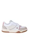 Dsquared2 Dsquared Multicolor Leather Spiker Sneakers In Blanco