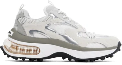 Dsquared2 White Bubble Sneakers In M2997