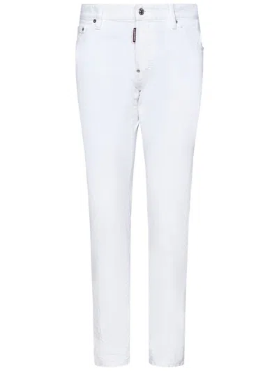 DSQUARED2 DSQUARED2 WHITE BULL COOL GUY JEANS