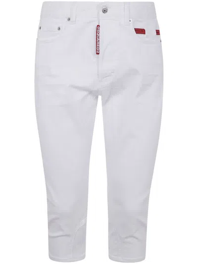Dsquared2 White Bull Jeans