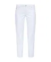 Dsquared2 White Bull Skinny Jeans In White