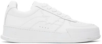 Dsquared2 White Canadian Sneakers In 1062 White