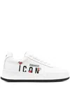 Dsquared2 White Canadian Sneakers In White