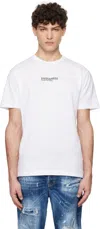 Dsquared2 White Cool Fit T-shirt In 100 White