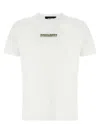 Dsquared2 Outline Logo T-shirt In White