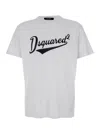 Dsquared2 White Cool Fit Tee In White