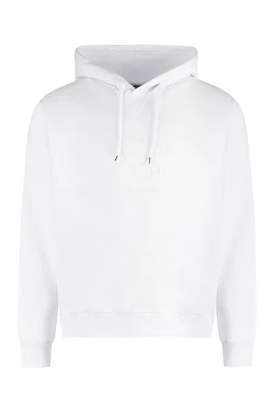 Dsquared2 Cotton Hoodie In White