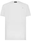 Dsquared2 Logo Plaque T-shirt In White