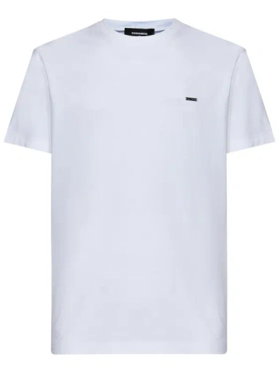 Dsquared2 White Cotton Jersey T-shirt