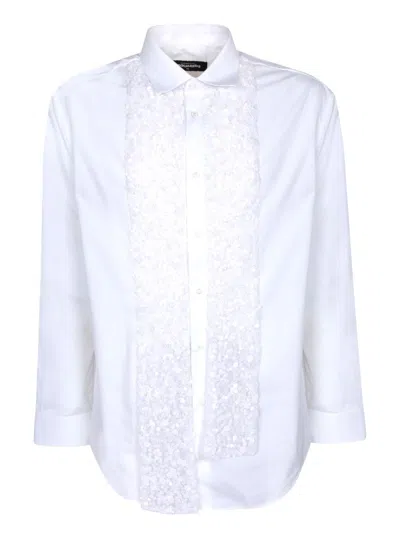 Dsquared2 White Cotton Shirt