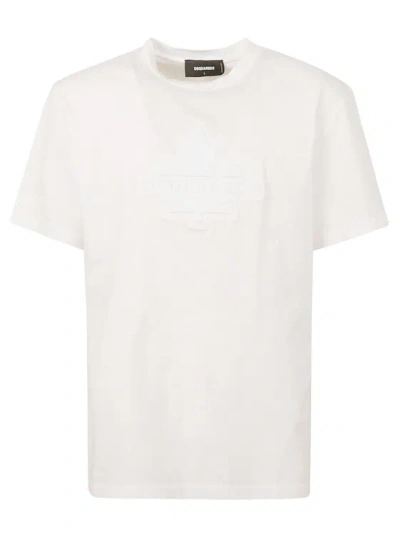 Dsquared2 White Cotton Soft Jersey T-shirt