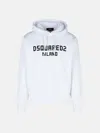 Dsquared2 White Cotton Sweatshirt In White