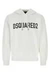 Dsquared2 Dsquared White Cotton Sweatshirt In White