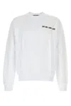 Dsquared2 Felpa-m Nd Dsquared Male In Bianco Ottico