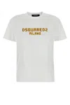 Dsquared2 White Cotton T-shirt