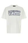 Dsquared2 Crew Neck T-shirt With Short Sleeves And Straight Hem