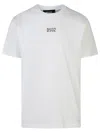 Dsquared2 Icon Logo Printed Cotton Jersey T-shirt In White