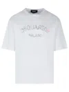 Dsquared2 Relaxed-fit Cotton T-shirt With Bold Graphic Print