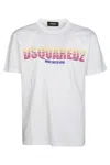 Dsquared2 White Cotton T-shirt In White