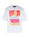 Dsquared2 Dsquared White Cotton T-shirt In White