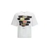 Dsquared2 Men T-shirt In Cotton With Graphic Print In White