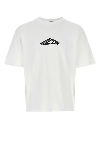 Dsquared2 White Cotton T-shirt