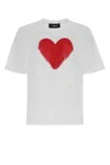Dsquared2 White Cotton T-shirt In White