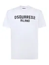 Dsquared2 D2 Milano T-shirt In White