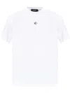 Dsquared2 Logo Patch Crewneck T-shirt In White