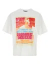 Dsquared2 Dsquared White Cotton T-shirt In White