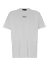 Dsquared2 White Crewneck T-shirt With Dsq2 Logo In Cotone Man In White
