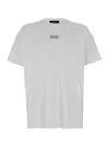 Dsquared2 White Crewneck T-shirt With Dsq2 Logo In Cotone Man In White