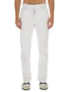 Dsquared2 Dsquared Men Jeans In Denim In White