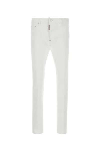 Dsquared2 White Denim Jeans