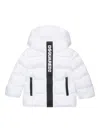 Dsquared2 White Down Jacket  Kids In White