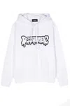 Dsquared2 White Drippy Logo Hoodie