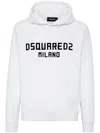 Dsquared2 Hoodie Cotton Drawstring Hood