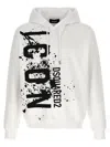 Dsquared2 Icon Man Sweatshirt White Size L Cotton In White