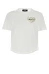 Dsquared2 White Jersey T-shirt In White