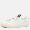 Dsquared2 White Leather Low Top Sneakers In White