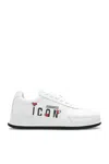 Dsquared2 Dsquared White Leather Sneakers In White