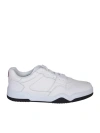 DSQUARED2 WHITE LEATHER SNEAKERS