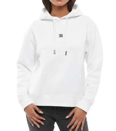 Dsquared2 White Logo Hood Sweatshirt