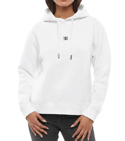 Dsquared2 White Logo Hood Sweatshirt