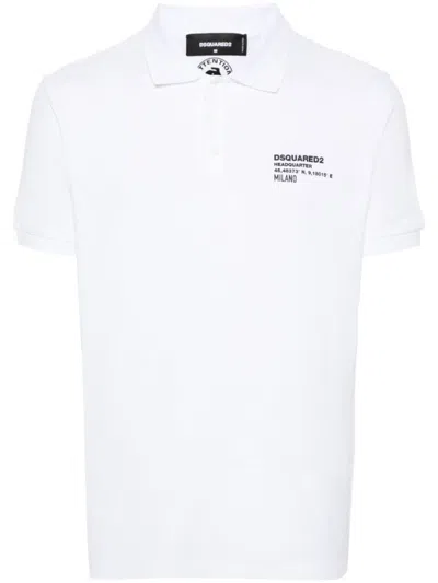 Dsquared2 Logo Cotton Polo Shirt