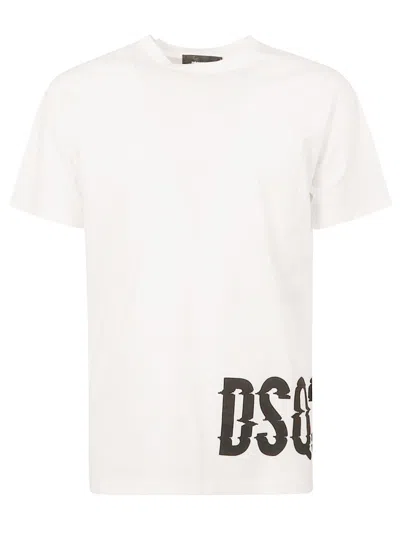Dsquared2 White Logo Print T-shirt